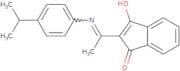 2-(((4-(isopropyl)phenyl)amino)ethylidene)indane-1,3-dione