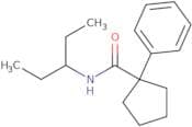 N-(1-ethylpropyl)(phenylcyclopentyl)formamide