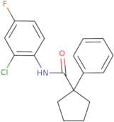 N-(2-chloro-4-fluorophenyl)(phenylcyclopentyl)formamide