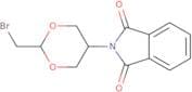 trans-2-(2-(bromomethyl)-1,3-dioxan-5-yl)isoindoline-1,3-dione