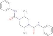 (2,5-dimethyl-4-(N-phenylcarbamoyl)piperazinyl)-N-benzamide