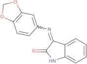 3-(benzo[3,4-d]1,3-dioxolen-5-ylimino)indolin-2-one