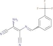 2-amino-1-(1-aza-2-(3-(trifluoromethyl)phenyl)vinyl)ethene-1,2-dicarbonitrile