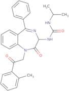 N-(2,5-diaza-2-(2-(2-methylphenyl)-2-oxoethyl)-3-oxo-6-phenylbicyclo[5.4.0]undeca-1(7),5,8,10-tetr…