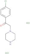 1-(4-Chlorophenyl)-2-(piperazin-1-yl)ethan-1-one dihydrochloride