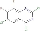 7-bromo-2,4,6-trichloro-8-fluoroquinazoline
