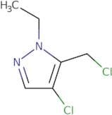 4-Chloro-5-(chloromethyl)-1-ethyl-1H-pyrazole