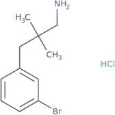 3-(3-Bromophenyl)-2,2-dimethylpropan-1-amine hydrochloride