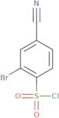 2-Bromo-4-cyanobenzene-1-sulfonyl chloride