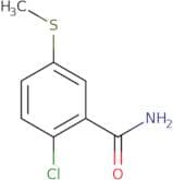 2-Chloro-5-(methylsulfanyl)benzamide
