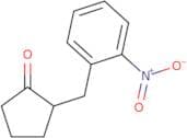 2-[(2-Nitrophenyl)methyl]cyclopentan-1-one