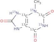 3-Methyluric acid-2,4,5,6-13C4, 1,3,9-15N3