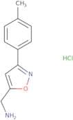[3-(4-Methylphenyl)-1,2-oxazol-5-yl]methanamine hydrochloride