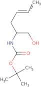 tert-Butyl N-(1-hydroxyhex-4-en-2-yl)carbamate