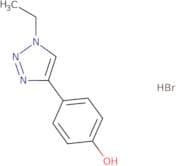 4-(1-Ethyl-1H-1,2,3-triazol-4-yl)phenol hydrobromide