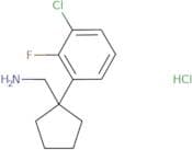 [1-(3-Chloro-2-fluorophenyl)cyclopentyl]methanamine hydrochloride