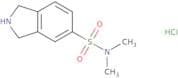 N,N-Dimethyl-2,3-dihydro-1H-isoindole-5-sulfonamide hydrochloride