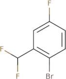 1-Bromo-2-(difluoromethyl)-4-fluorobenzene