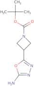 tert-Butyl 3-(5-amino-1,3,4-oxadiazol-2-yl)azetidine-1-carboxylate
