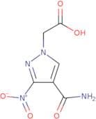 2-(4-Carbamoyl-3-nitro-1H-pyrazol-1-yl)acetic acid