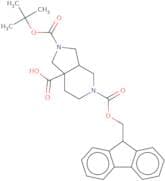 2-[(tert-Butoxy)carbonyl]-5-{[(9H-fluoren-9-yl)methoxy]carbonyl}-octahydro-1H-pyrrolo[3,4-c]pyridi…