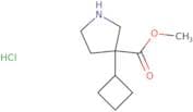 Methyl 3-cyclobutylpyrrolidine-3-carboxylate hydrochloride