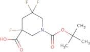 1-(tert-Butoxycarbonyl)-3,5,5-trifluoropiperidine-3-carboxylic acid