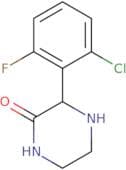 3-(2-Chloro-6-fluorophenyl)piperazin-2-one