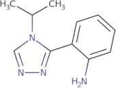 2-[4-(Propan-2-yl)-4H-1,2,4-triazol-3-yl]aniline