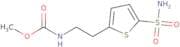Methyl N-[2-(5-sulfamoylthiophen-2-yl)ethyl]carbamate