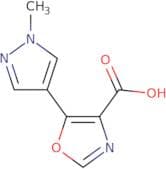 5-(1-Methyl-1H-pyrazol-4-yl)-1,3-oxazole-4-carboxylic acid
