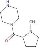 1-(1-Methylpyrrolidine-2-carbonyl)piperazine