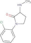 1-(2-Chlorophenyl)-3-(methylamino)pyrrolidin-2-one