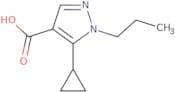 5-Cyclopropyl-1-propyl-1H-pyrazole-4-carboxylic acid
