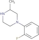 1-(2-Fluorophenyl)-3-methylpiperazine