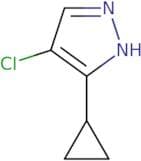 4-Chloro-5-cyclopropyl-1H-pyrazole