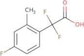 2,2-Difluoro-2-(4-fluoro-2-methylphenyl)acetic acid