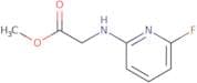 Methyl 2-[(6-fluoropyridin-2-yl)amino]acetate
