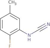 [(2-Fluoro-5-methylphenyl)amino]carbonitrile