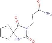 3-{2,4-Dioxo-1,3-diazaspiro[4.4]nonan-3-yl}propanamide