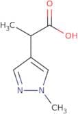 2-(1-Methyl-1H-pyrazol-4-yl)propanoic acid