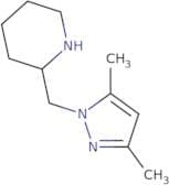 2-[(3,5-Dimethyl-1H-pyrazol-1-yl)methyl]piperidine