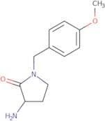 3-Amino-1-[(4-methoxyphenyl)methyl]pyrrolidin-2-one