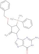 6-o-Benzyl-4-dehydroxy-4-dimethylphenylsilyl entecavir