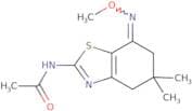 N-(7-(azamethoxymethylene)-5,5-dimethyl-4,5,6-trihydrobenzothiazol-2-yl)ethanamide