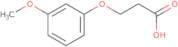 3-(3-Methoxyphenoxy)propionic Acid
