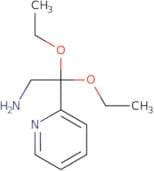 2,2-Diethoxy-2-(pyridin-2-yl)ethan-1-amine