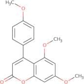 5,7,4'-Trimethoxy-4-phenylcoumarin