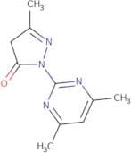 1-(4,6-Dimethylpyrimidin-2-yl)-3-methyl-4,5-dihydro-1H-pyrazol-5-one