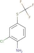 2-Chloro-4-[(trifluoromethyl)sulfanyl]aniline